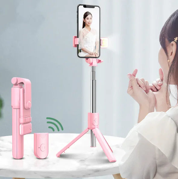 Pod de selfie Bluetooth tudo em um