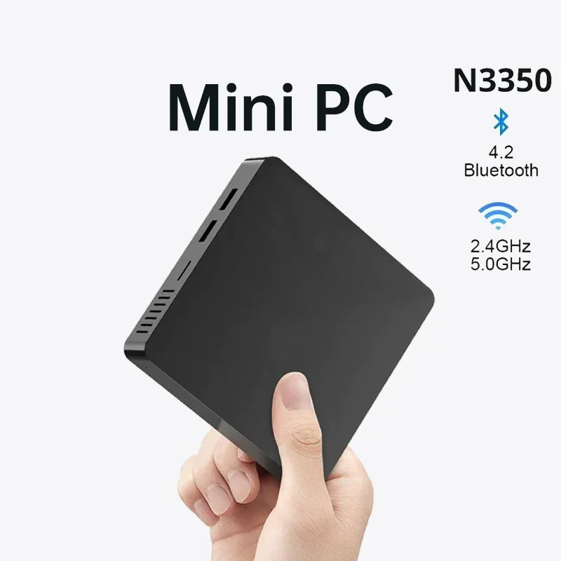 Mini PC 6GB RAM 64GB Storage Dual-Band WiFi Windows 10