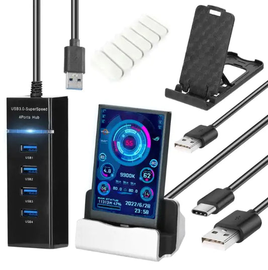 Mini monitor USB de 3,5 polegadas