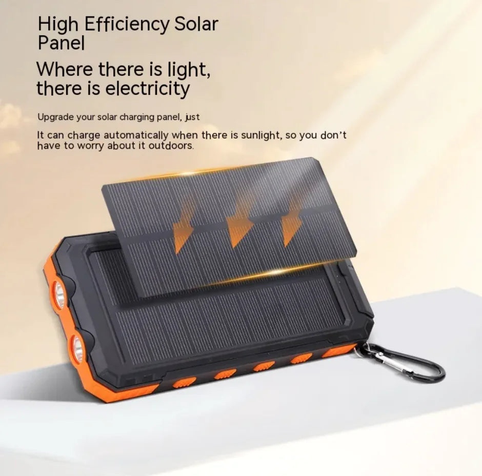 Solar Charge Waterproof Power Bank