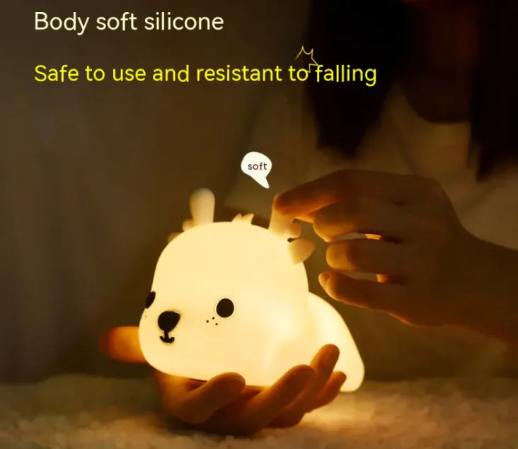 Elk Silicone Eye Protection Night Lamp