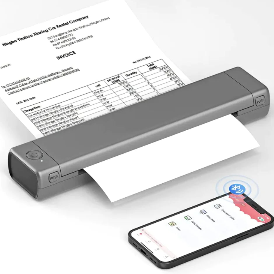 Mobile A4 Document Printer