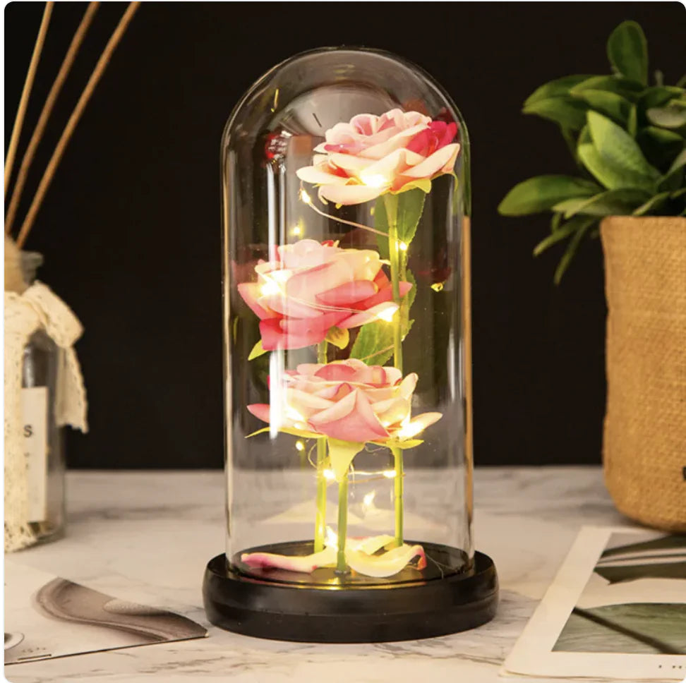 Romantic Trio Rose Display