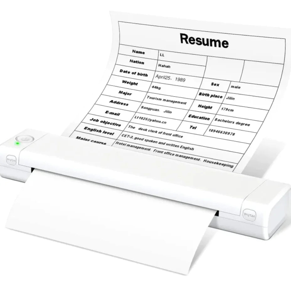 Mobile A4 Document Printer