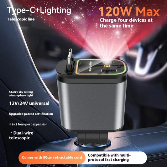 Starry Sky 120W Auto Charger