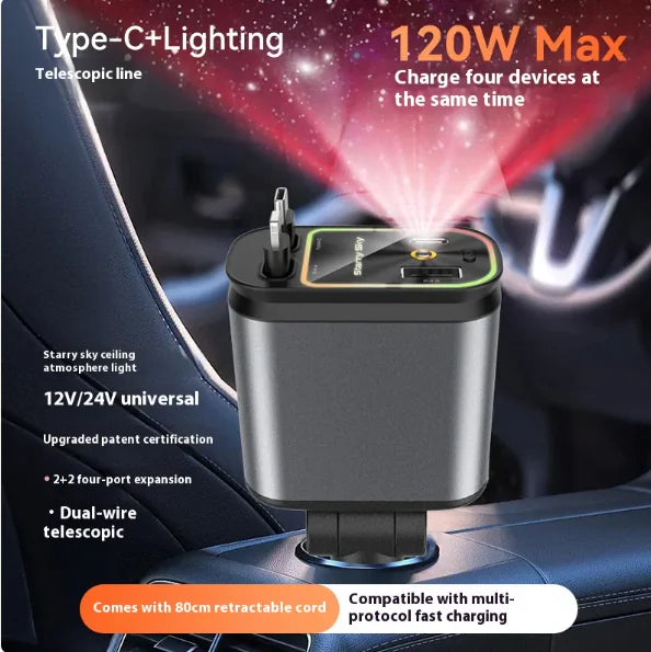 Starry Sky 120W Auto Charger